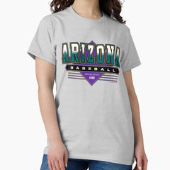 Arizona Baseball Retro, Vintage Diamondbacks Inspired 90s Throwback Classic T-Shirt