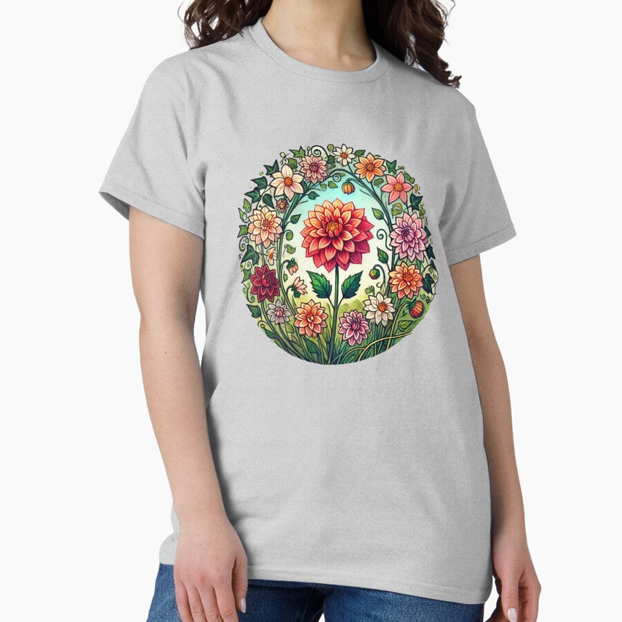 Dahlias Classic T-Shirt