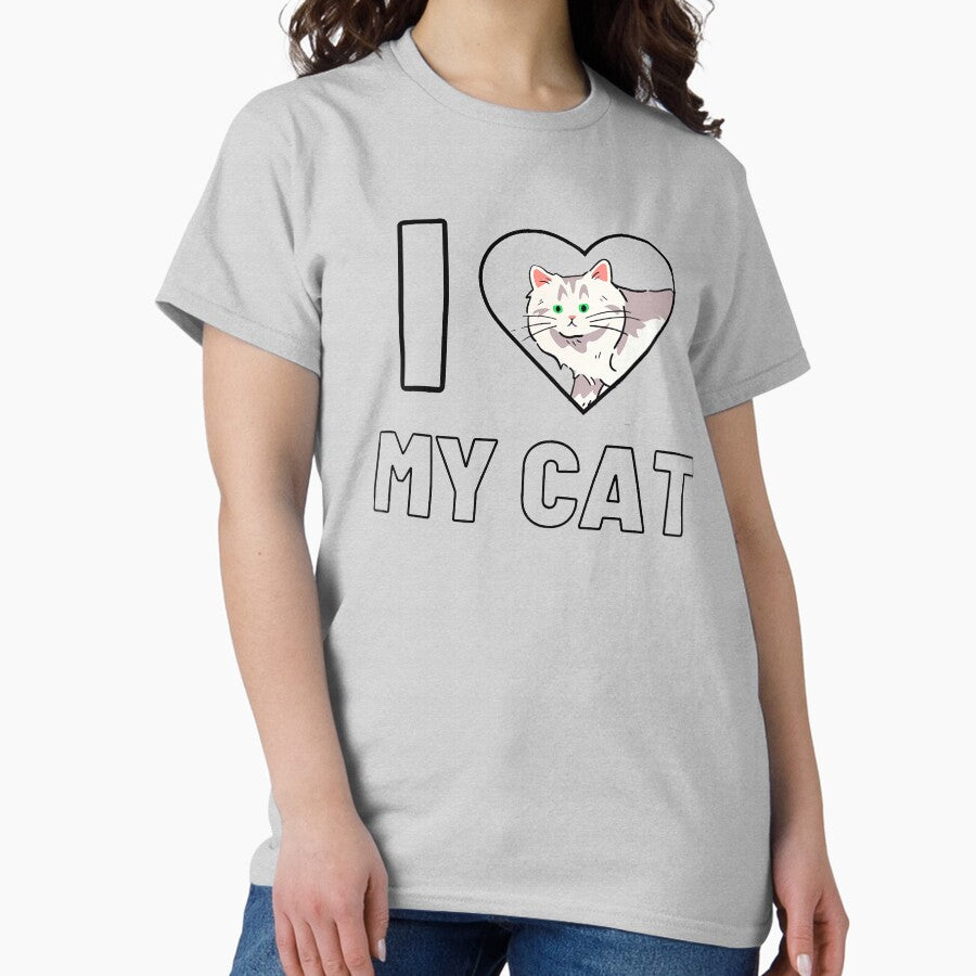I Love My Persian Cat Classic T-Shirt