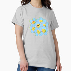 Trippy Flower Friends Classic T-Shirt