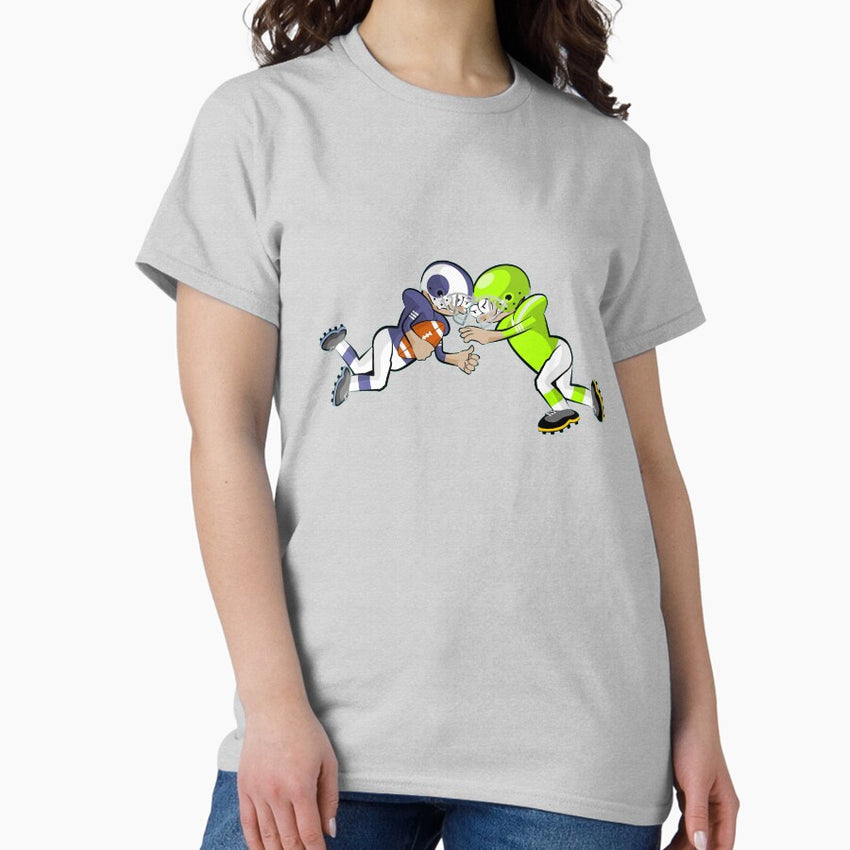 American Football Cartoon Style 38/41 Classic T-Shirt