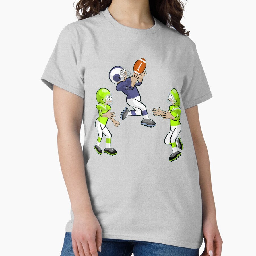 American Football Cartoon Style 33/41 Classic T-Shirt