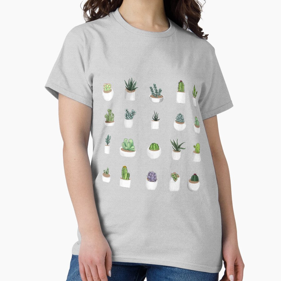 Succulents Classic T Shirt