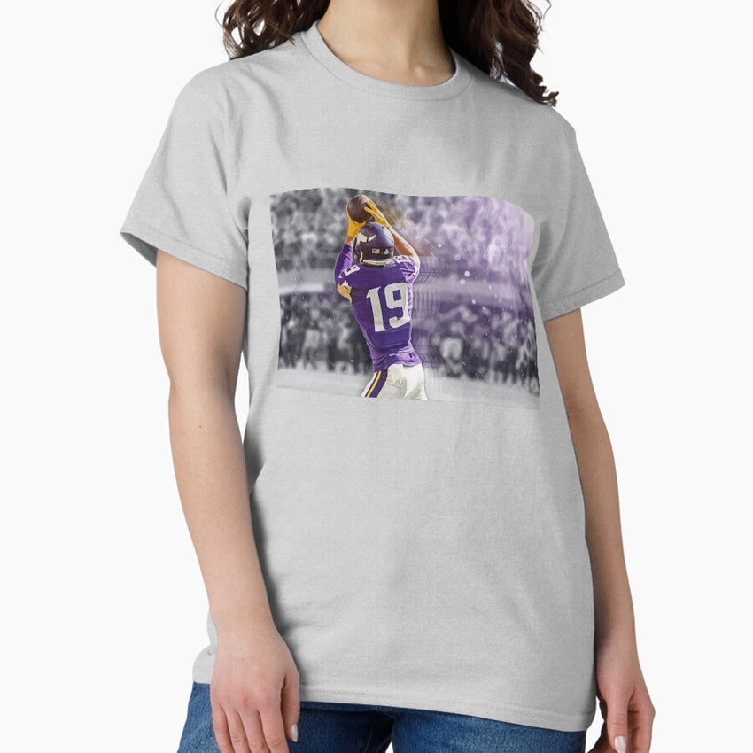 Adam Thielen Minnesota Vikings Illustration Classic T-Shirt