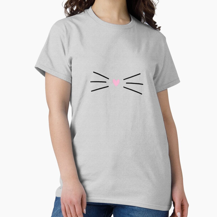 Heart Whiskers Classic T-Shirt