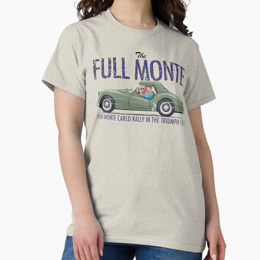 Apple Green TR3a prepared for the Monte Carlo Rally Classic T-Shirt