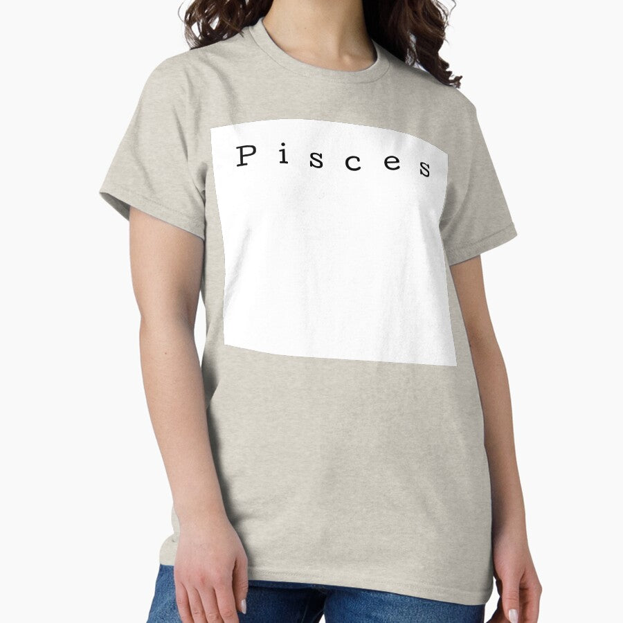 Simple Zodiac Sign - Pisces Classic T-Shirt
