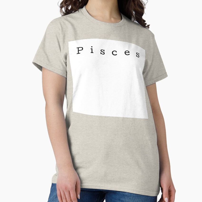 Simple Zodiac Sign - Pisces Classic T-Shirt