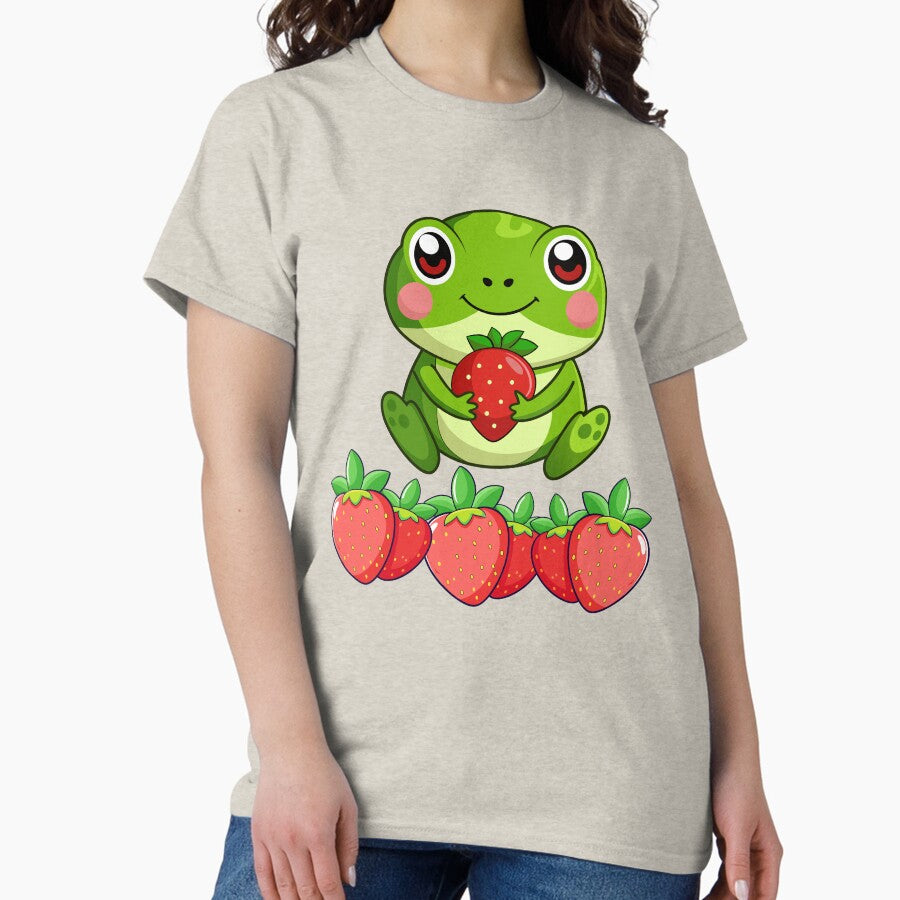 A Frog And Strawberry Classic T Shirt