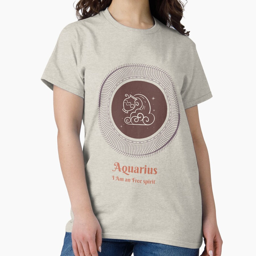 Aquarius I am a free Spirit Classic T-Shirt
