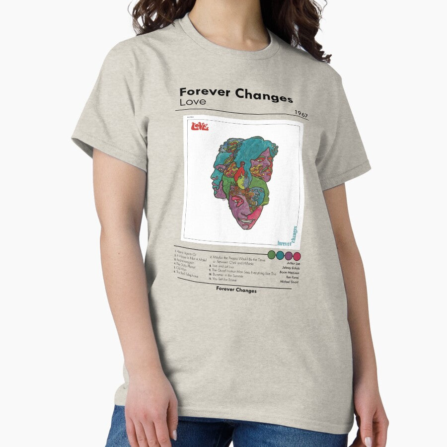 Love Forever Changes Album Card Classic T Shirt