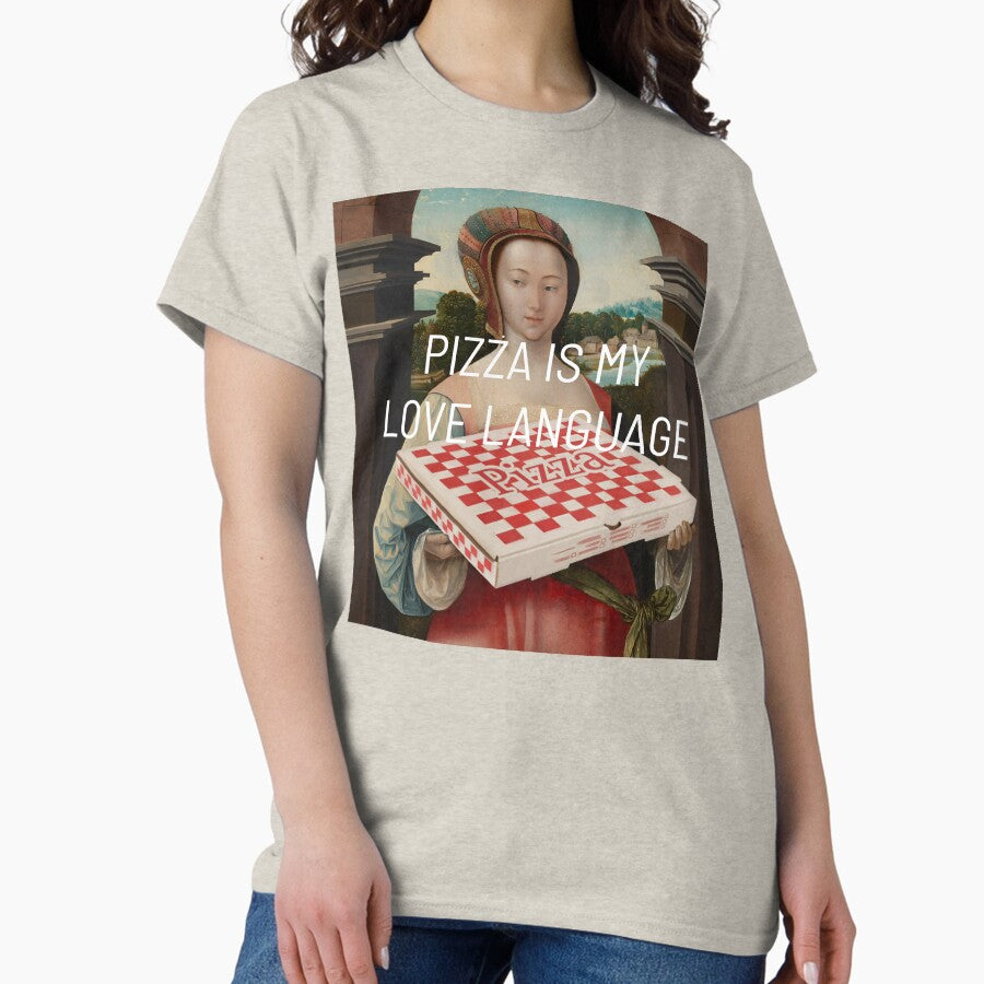 Pizza is my love | Modern Art History Classic T-Shirt