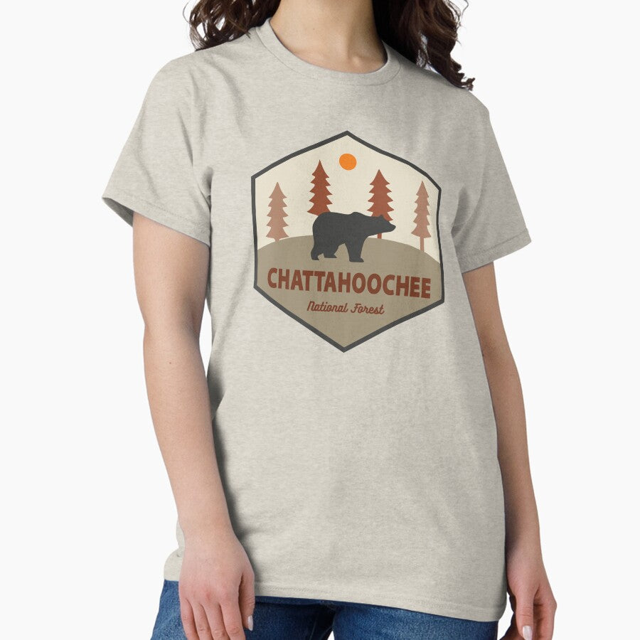 Chattahoochee National Forest Bear Classic T-Shirt