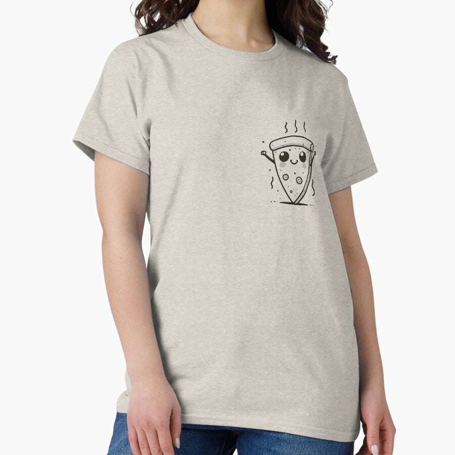 pizza cute king Classic T-Shirt