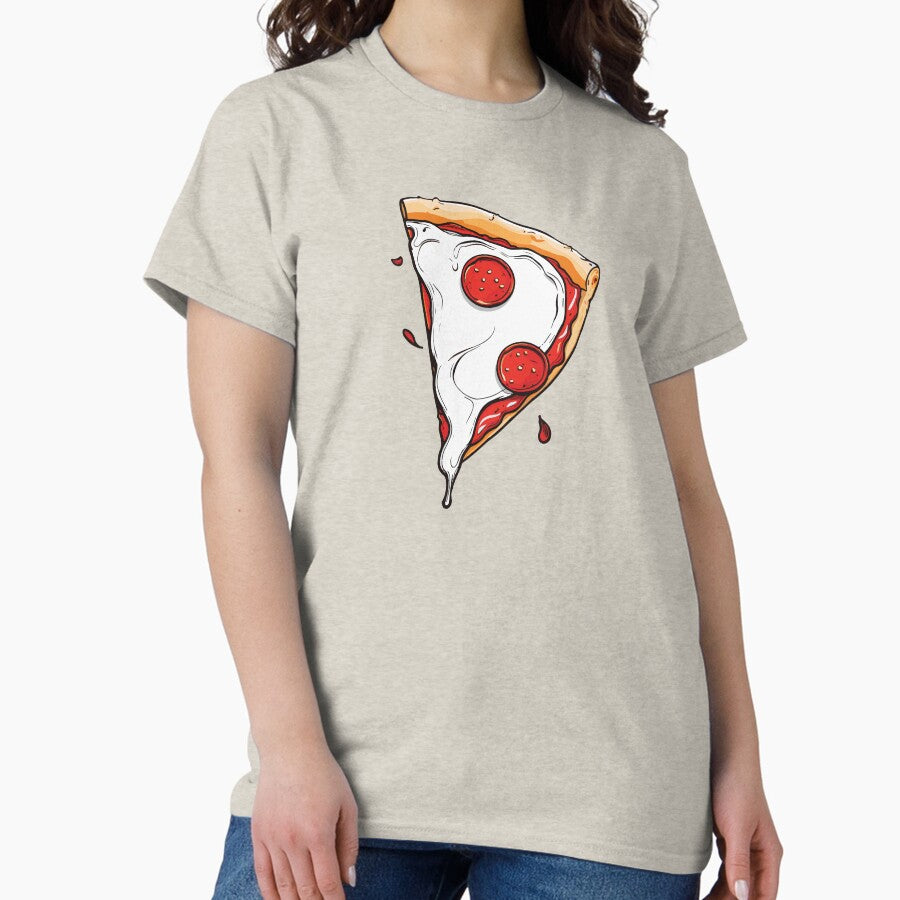 Slice of Happiness/ Pizza Lover’s Classic T-Shirt