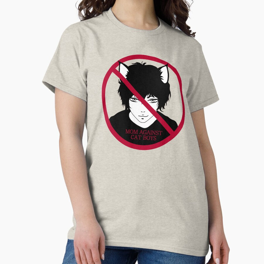Moms Against Cat Boys Classic T-Shirt