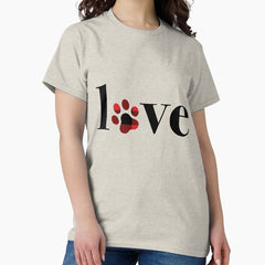 Cats Dogs Cat Dog Mistress Master Classic T-Shirt