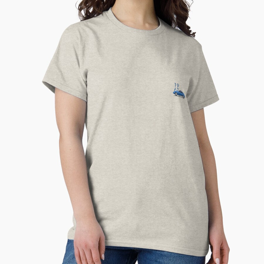 1967 Classic Blue Sports Car Classic T-Shirt