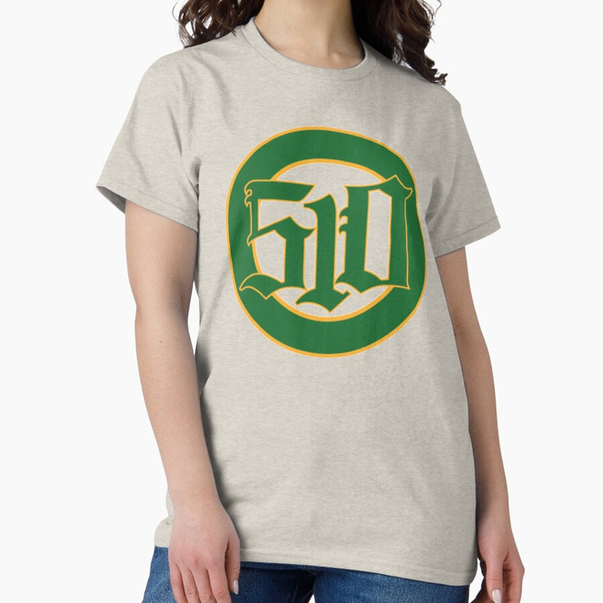 Baseball - Oakland - 510 Area Code Classic T-Shirt