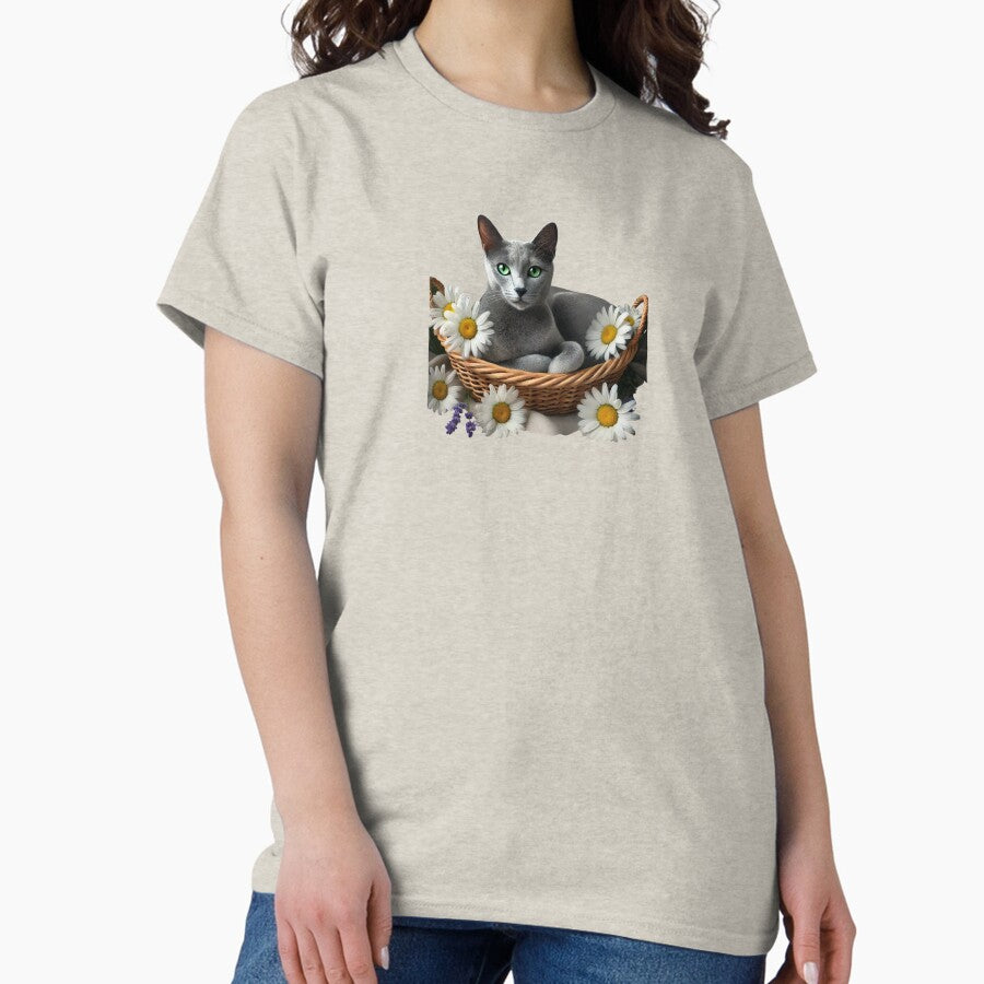 My Beautiful Russian Blue Cat Classic T-Shirt