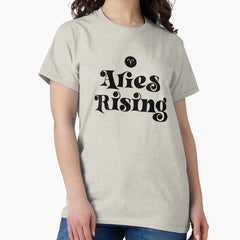Aries Rising Astrology Zodiac Sign And Symbol Classic T Shirt