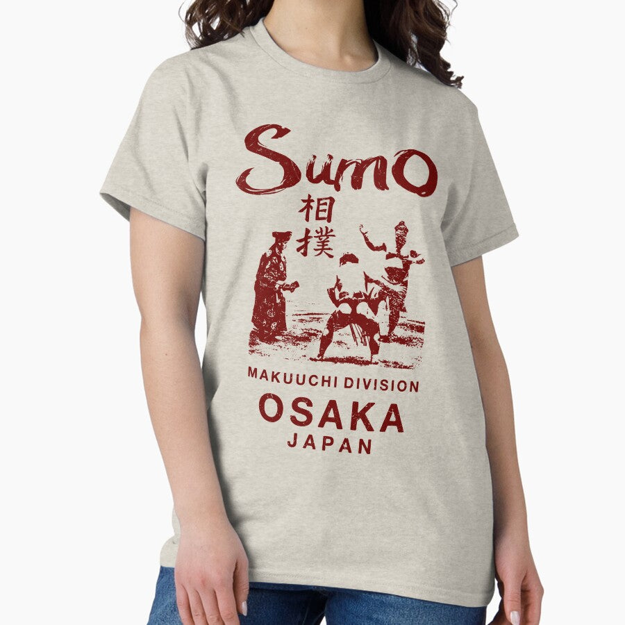 Sumo Wrestling Osaka Japan Vintage Classic T Shirt