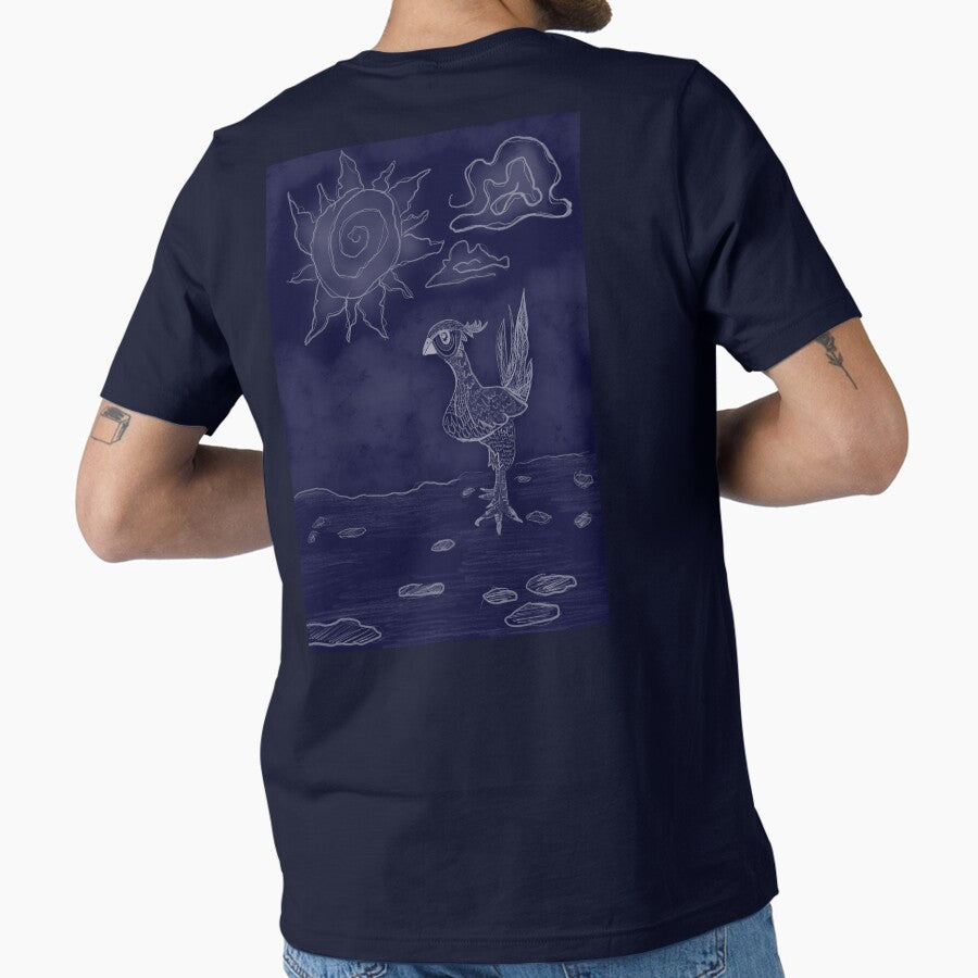 Bird Stuck In Blue Essential T Shirt