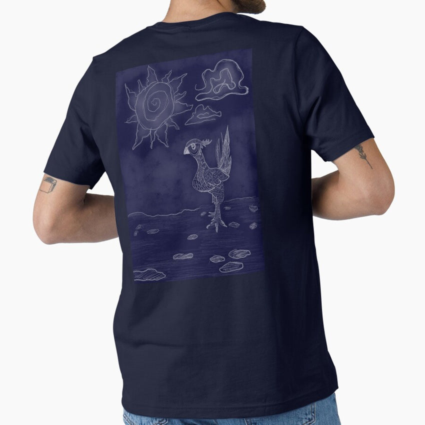 Bird Stuck In Blue Essential T Shirt