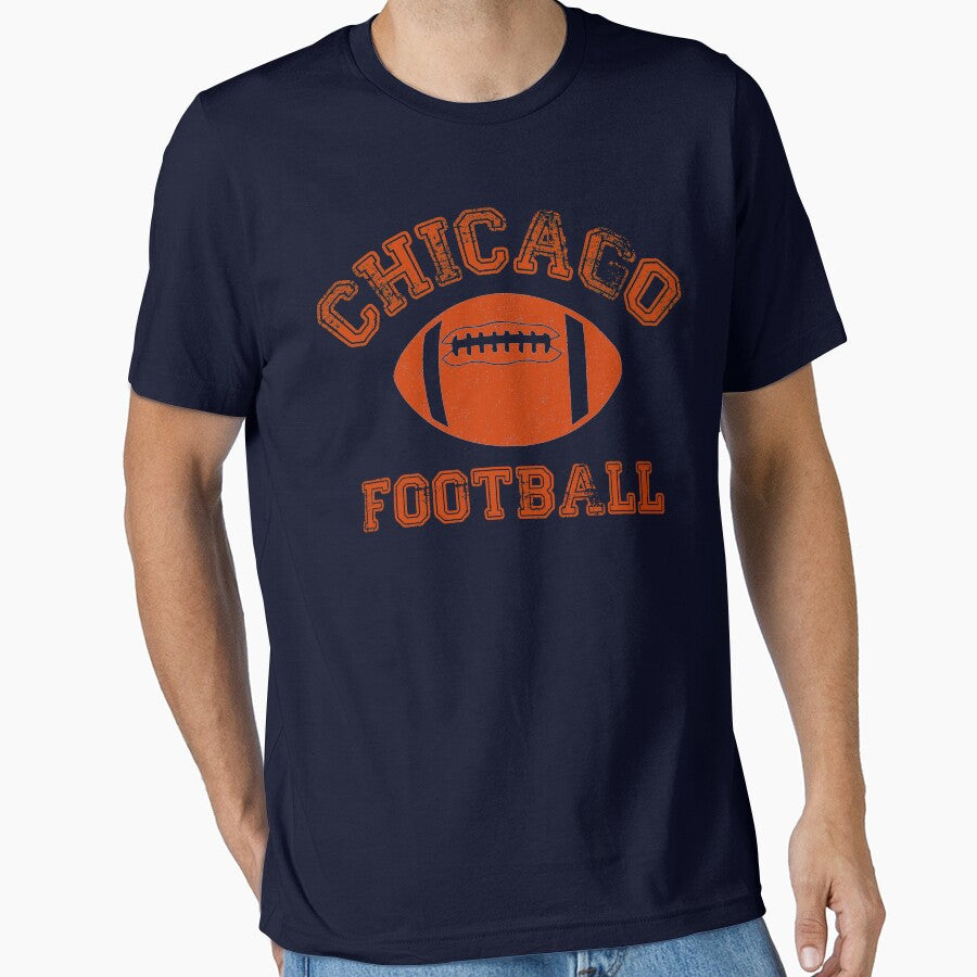 Chicago Distressed Pro Football Team Essential T-Shirt