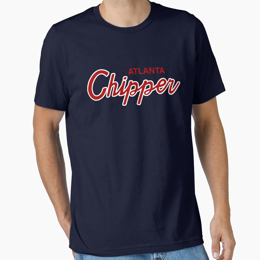 Atlanta Chipper Vintage 1990S Snapback Shirt To Match Sneakers Essential T Shirt