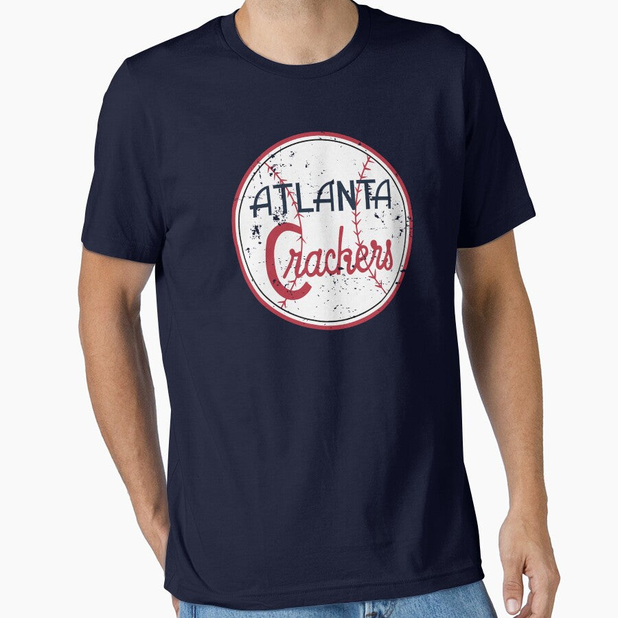 Atlanta Crackers Defunct Vintage Baseball Essential T-Shirt