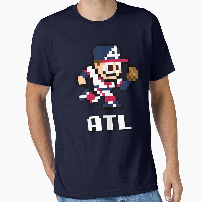 Atlanta 8 Bit Player Initials Essential T Shirt