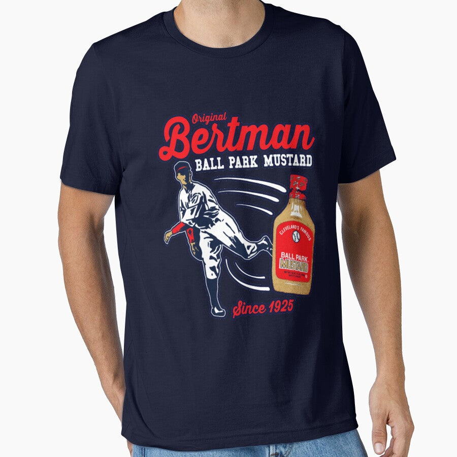 THE BASEBALL MUSTARD SHIRT AND STICKER Essential T-Shirt