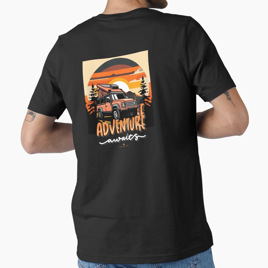 Adventure Awaits T Shirt Outdoor Travel Tee For Hikers Nature Lovers Wanderers Camping Road Trip Explore Life Shirt Essential T Shirt