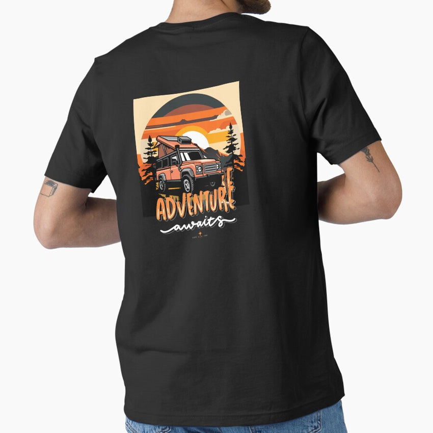 Adventure Awaits T Shirt Outdoor Travel Tee For Hikers Nature Lovers Wanderers Camping Road Trip Explore Life Shirt Essential T Shirt