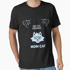 Angry Mom Cat Essential T-Shirt