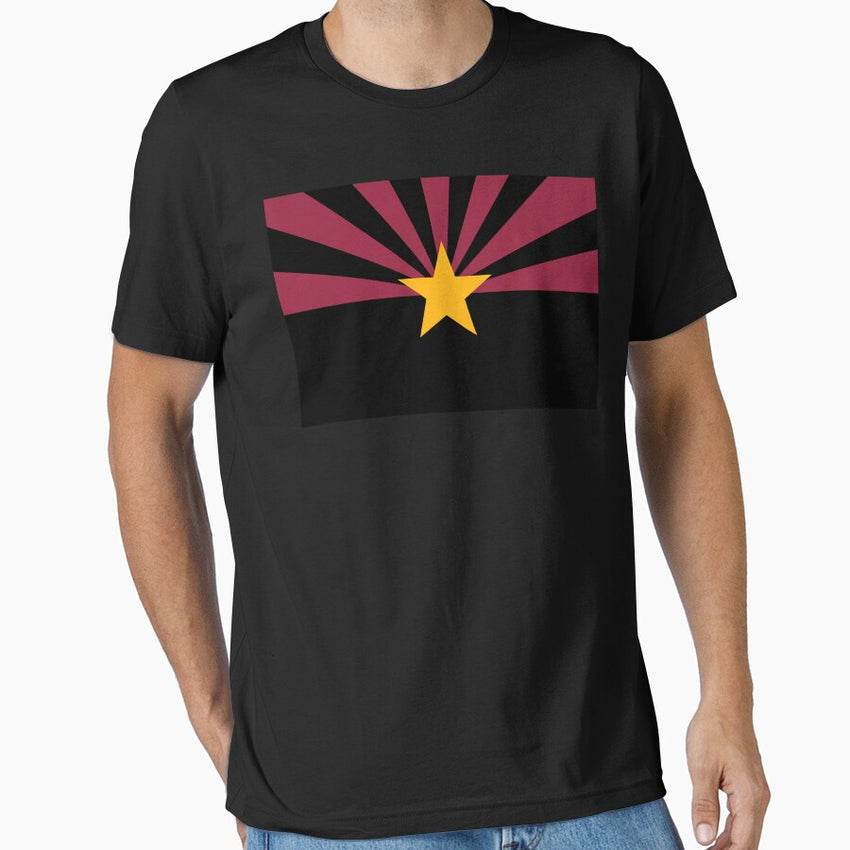 Arizona Flag - Arizona Cardinals Colors Essential T-Shirt