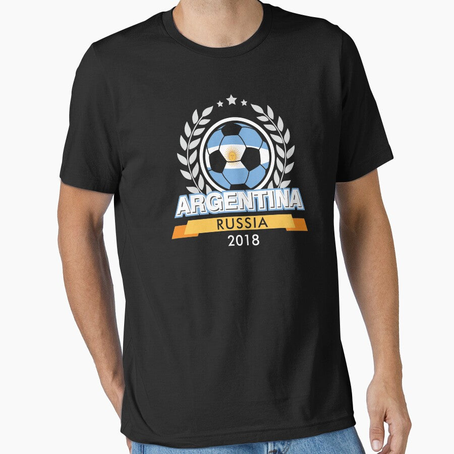 Argentina Soccer Team Football World Championship Russia 2018 Essential T-Shirt