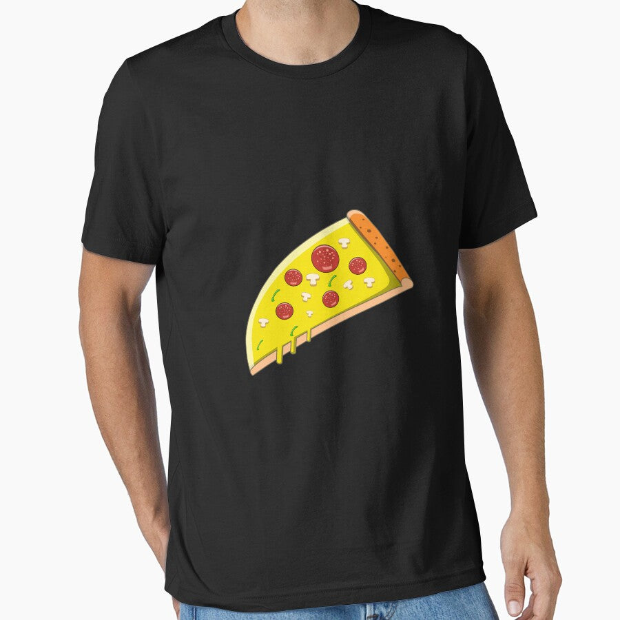 Pizza lover design gift sticker and co Essential T-Shirt