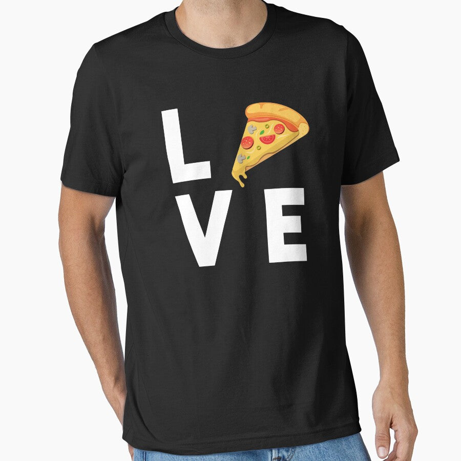 I Love Pizza - Gift For Pizza Lover , Gift For Pizza Addict Essential T-Shirt