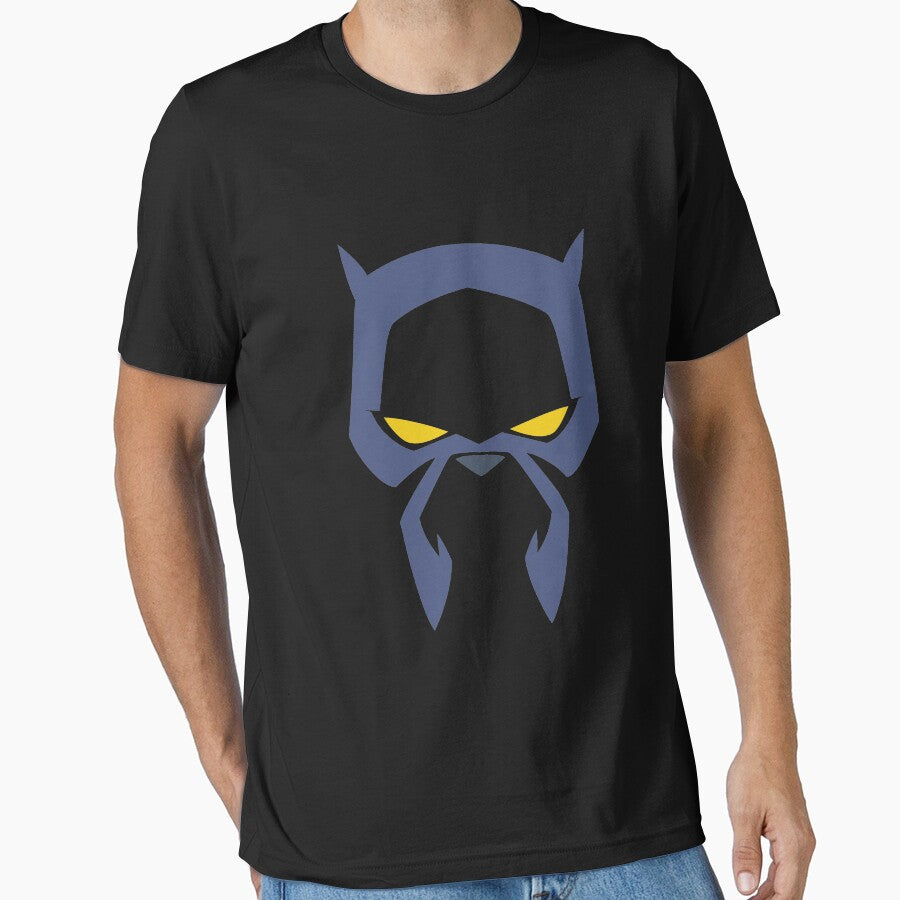 Animated Cat-lover Superhero (Negative) Essential T-Shirt
