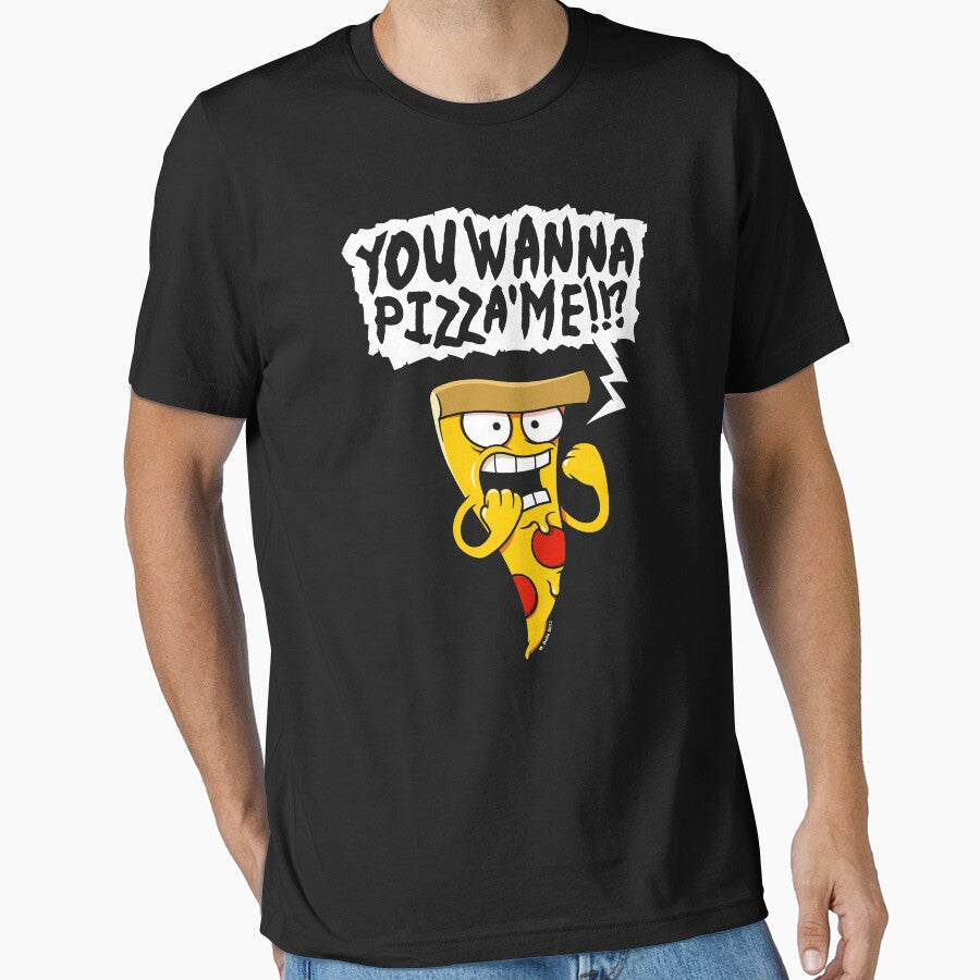 Feisty Pizza Slice Essential T-Shirt