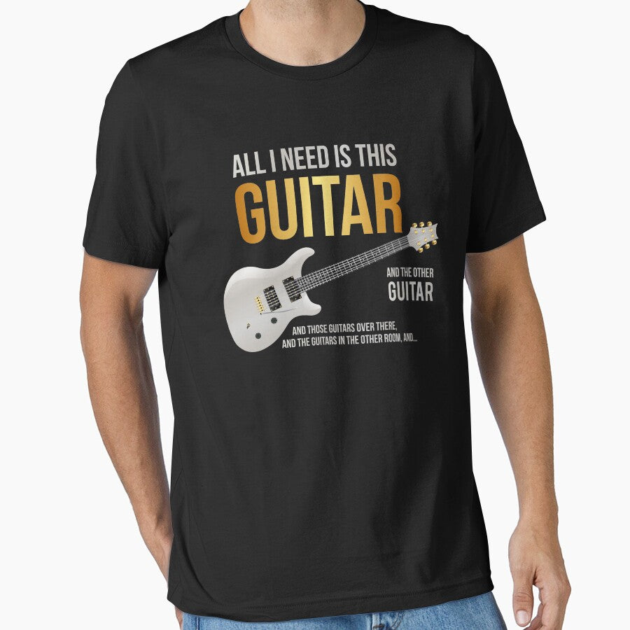 All I Need Is This Guitar Guitarists Tshirt Guitar Gifts For Men Guitar Gifts For Her Funny Guitar Shirt Guitar Gift Ideas Guitar Gifts For Him Bass Guitar Essential T Shirt