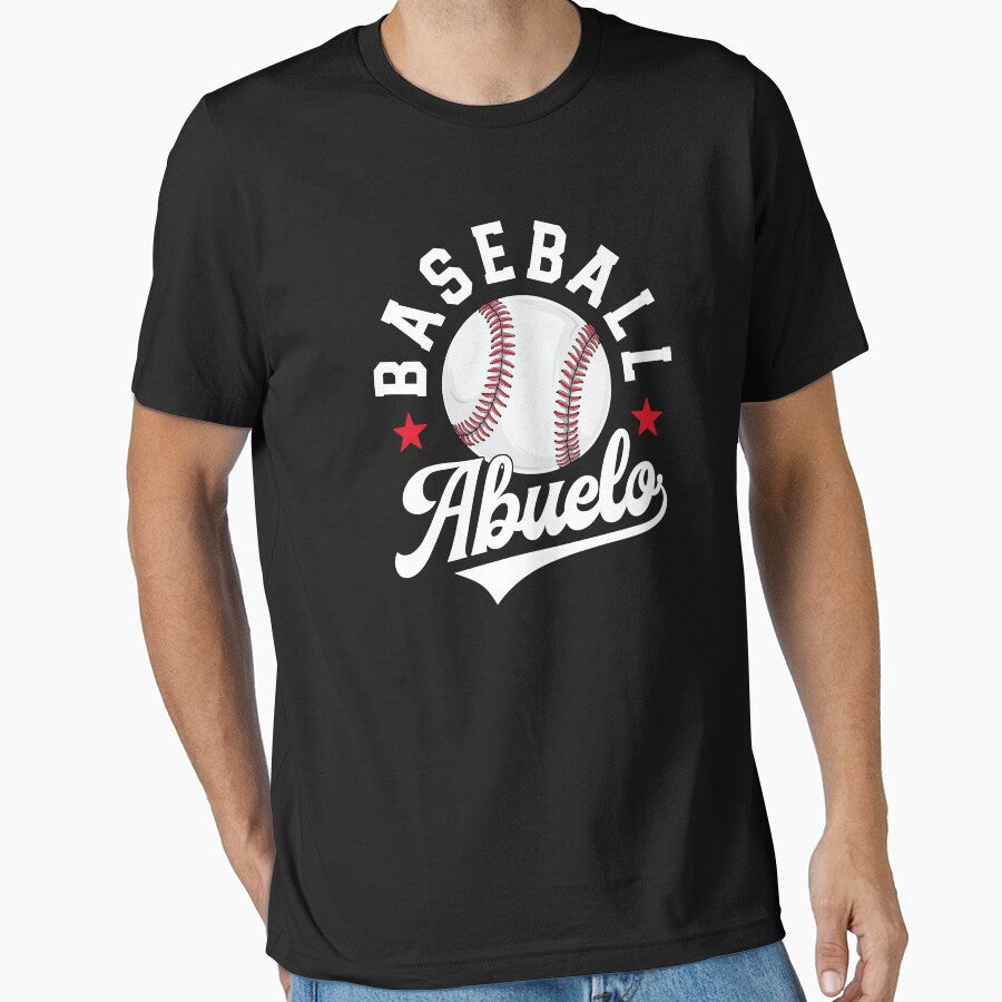 Baseball Abuelo Matching Family Papa Grandpa Fathers Day Essential T-Shirt