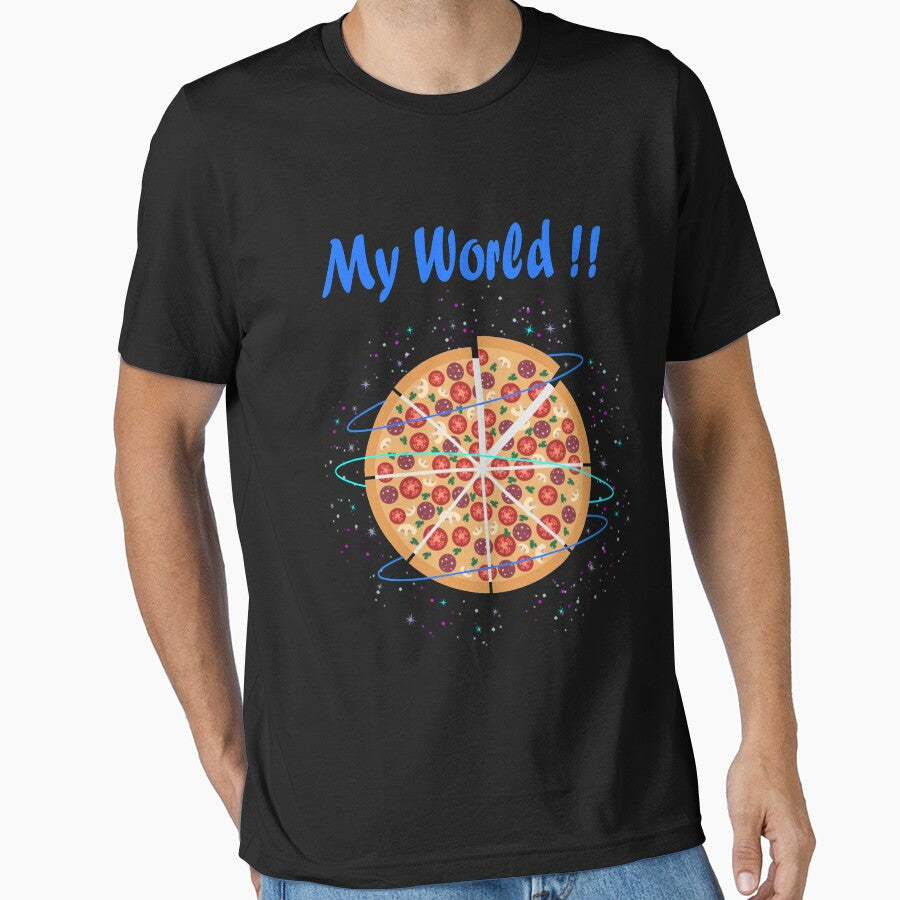 Pizza is my world Essential T-Shirt