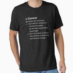 Funny Cancer Definition Zodiac Sign Essential T-Shirt