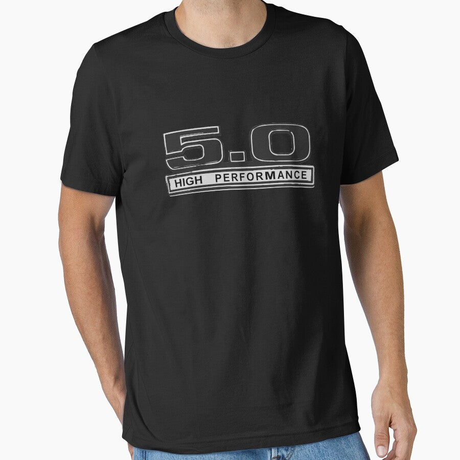 5.0 V8 GT Mustang Classic High Performance Essential T-Shirt
