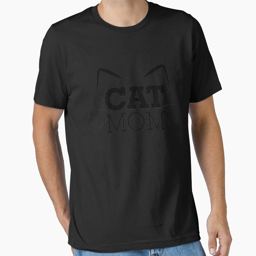 Cat Mom Shirt Cute Cat Mom Shirt Mommy Cat Shirt Essential T-Shirt