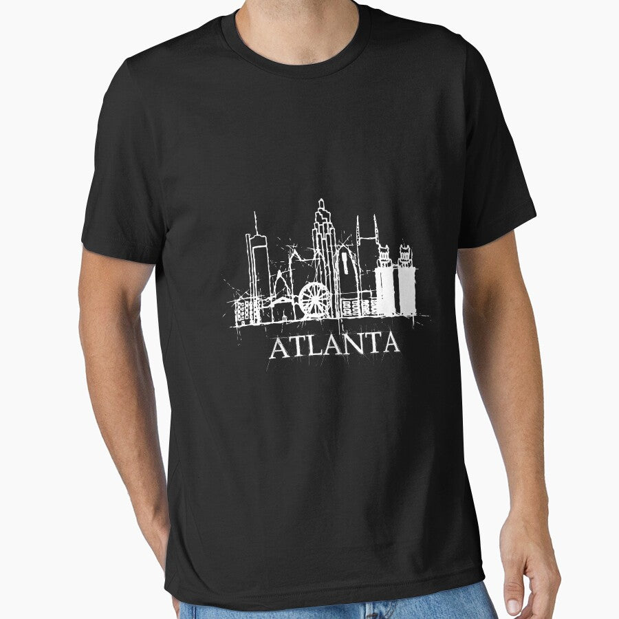 Atlanta, GA Cityscape grafic shirt Essential T-Shirt