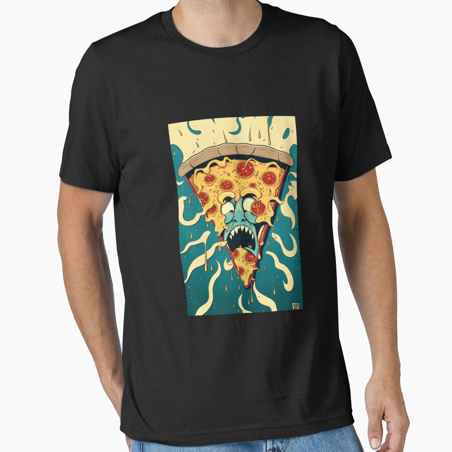 Angry Pizza Essential T Shirt